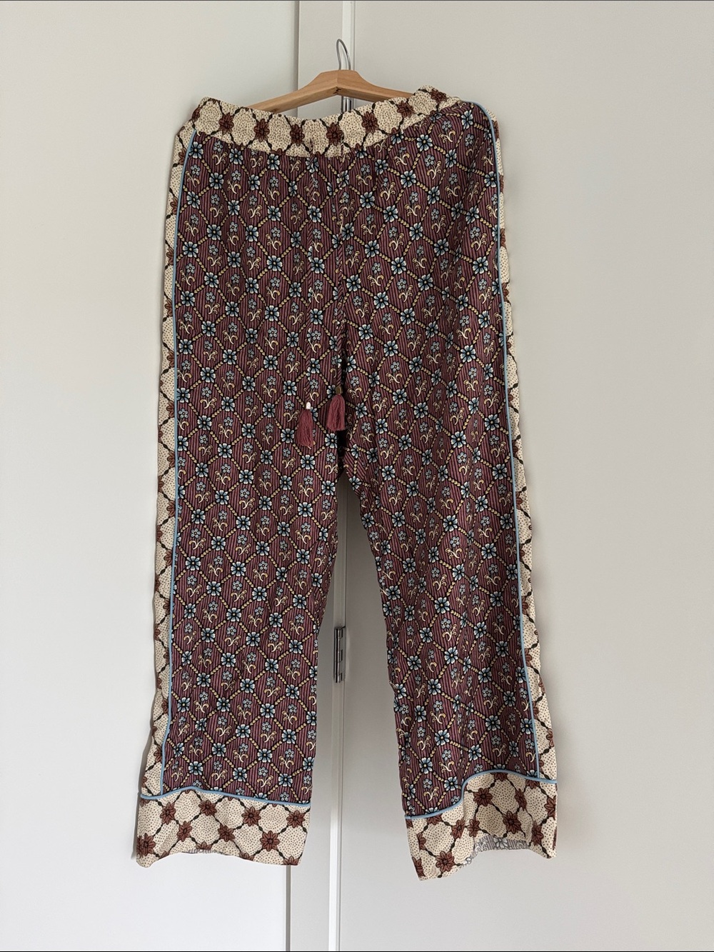 Sezane Fabbio Antoinette Poisson Pants FR40
